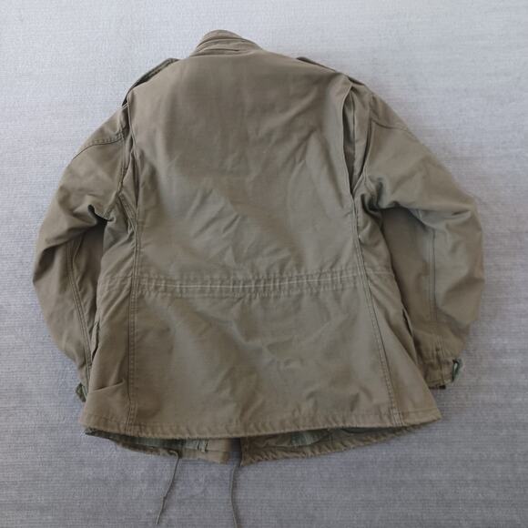 US Army M65 Field Jacket Mens M Solid Green Short Regular Cold Weather OG-107 - Picture 2 of 11